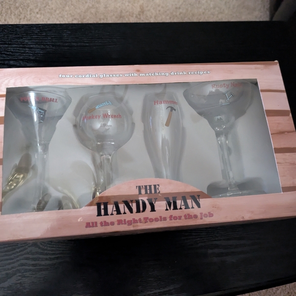 The Handy Man Other - Cordial Glass Set "The Handy Man"
